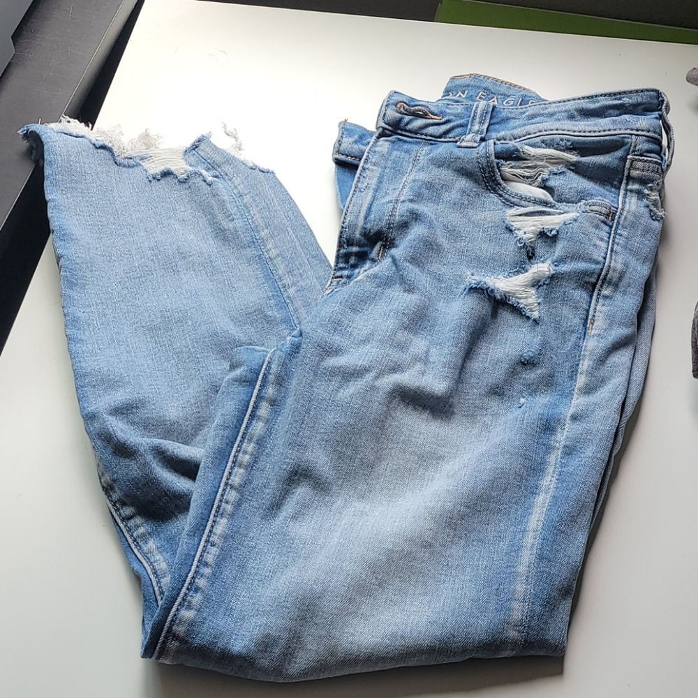 American eagle crop jeggings